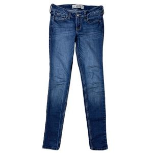 1R Hollister Super Skinny Jeans Dark Wash